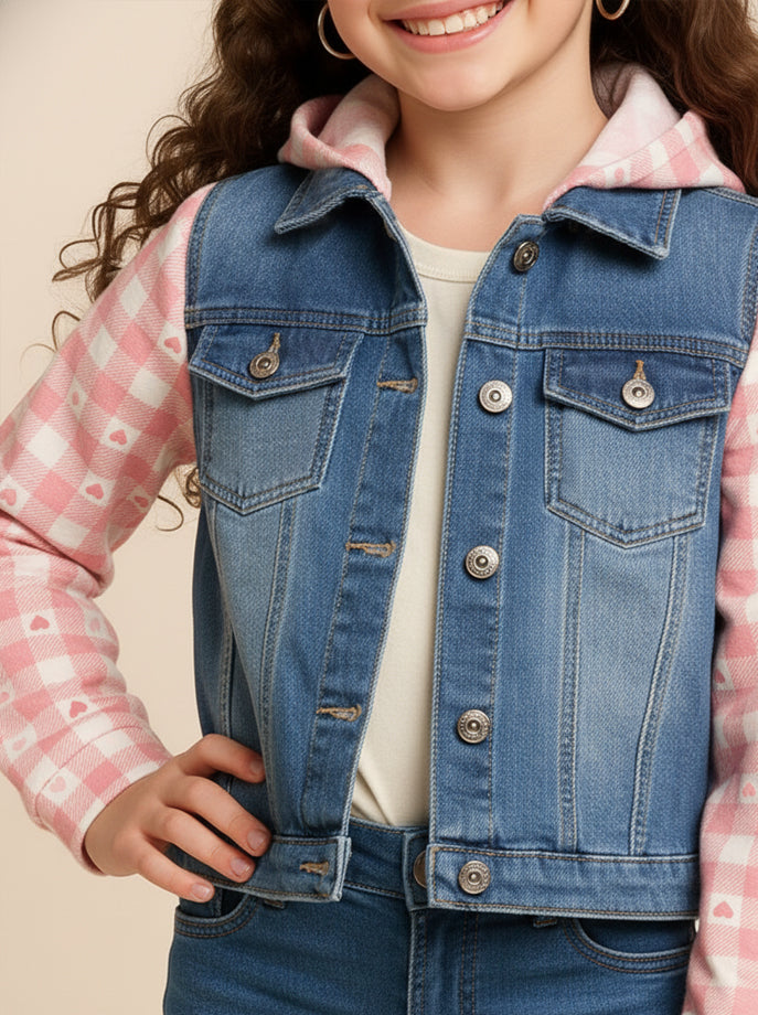 Veste Jeans Fille